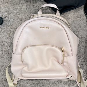 pink mk backpack